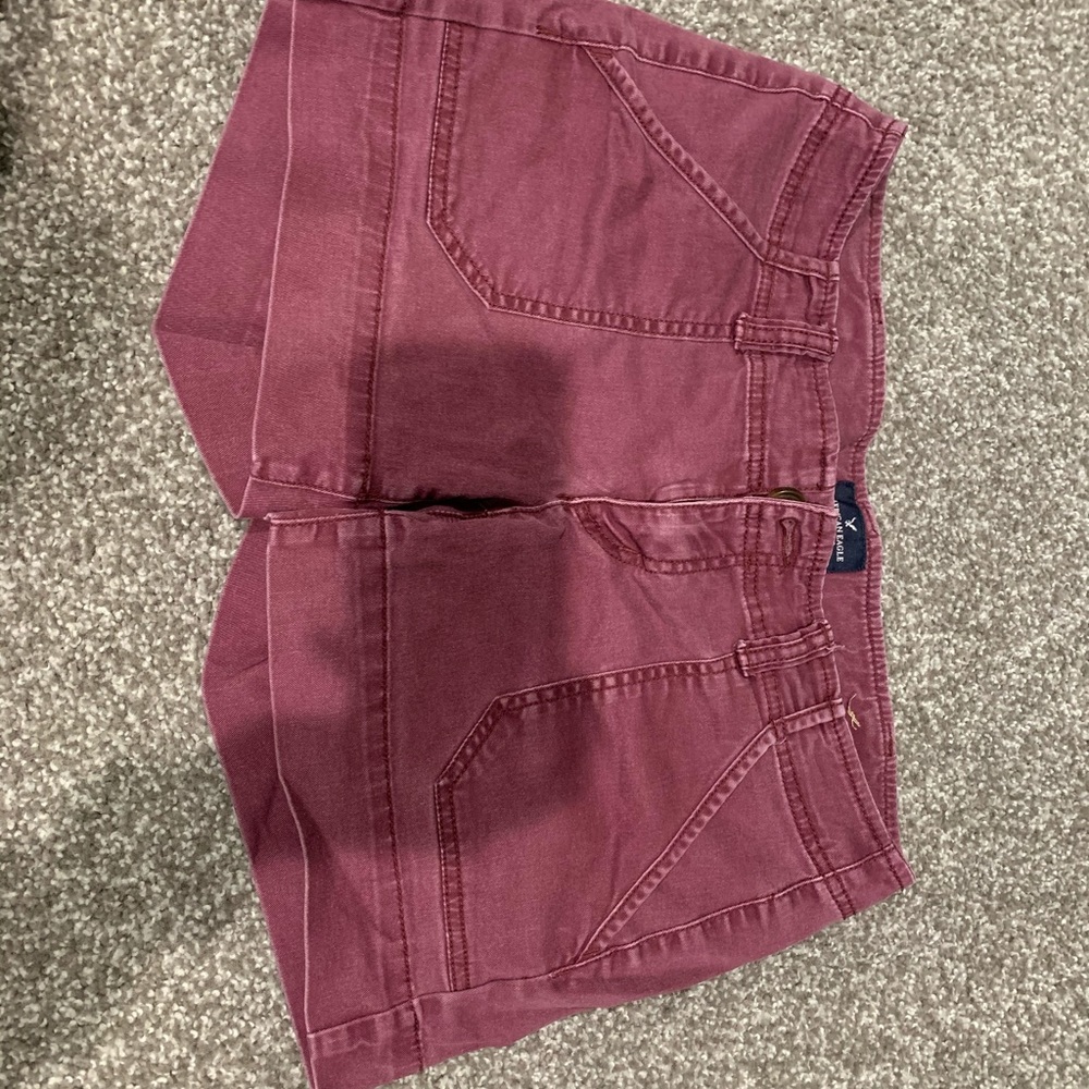 Maroon shorts
